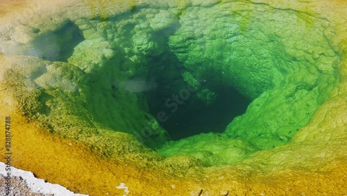 Vibrant Yellowstone Geyser Basin on August 27, 2023