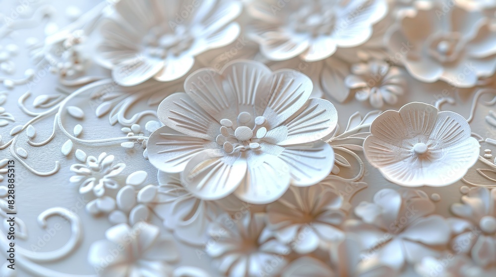 Exquisite Wedding Invitation with Intricate Details for a Romantic Celebration Exquisite Wedding Invitation with Intricate Details for a Romantic Celebration