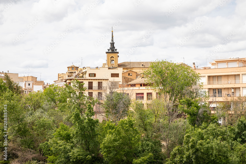a view of Peralta (Azkoien) city, merindad of Olite, province of Navarra, Spain a view of Peralta (Azkoien) city, merindad of Olite, province of Navarra, Spain