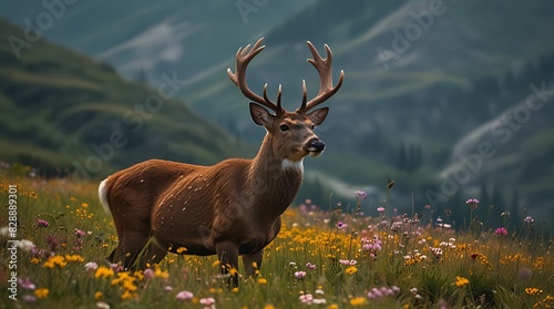 deer in the forest © Aamar