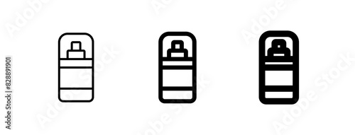 Editable toner spray vector icon. Cosmetics, makeup, skincare, beauty. Part of a big icon set family. Perfect for web and app interfaces, presentations, infographics, etc