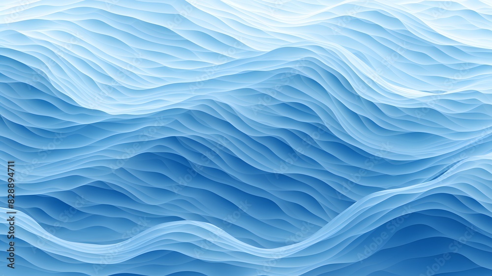 Ocean water surface waves. Generative AI. Ocean water surface waves. Generative AI.