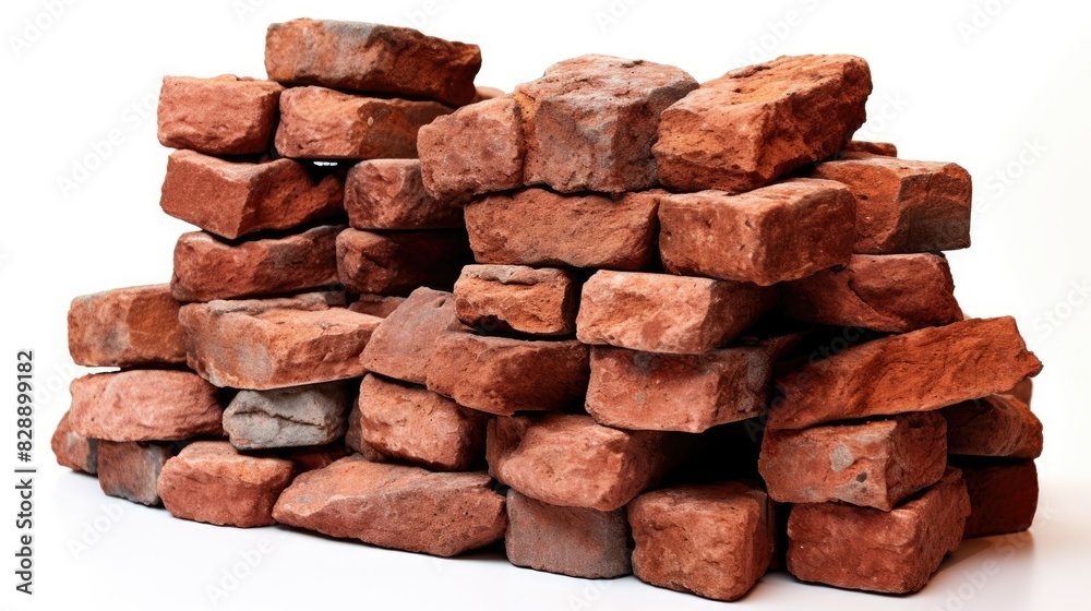 Red brick stack UHD Wallpaper Red brick stack UHD Wallpaper