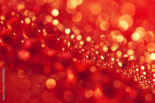 Sparkling red sequin crystal decorative background wallpaper