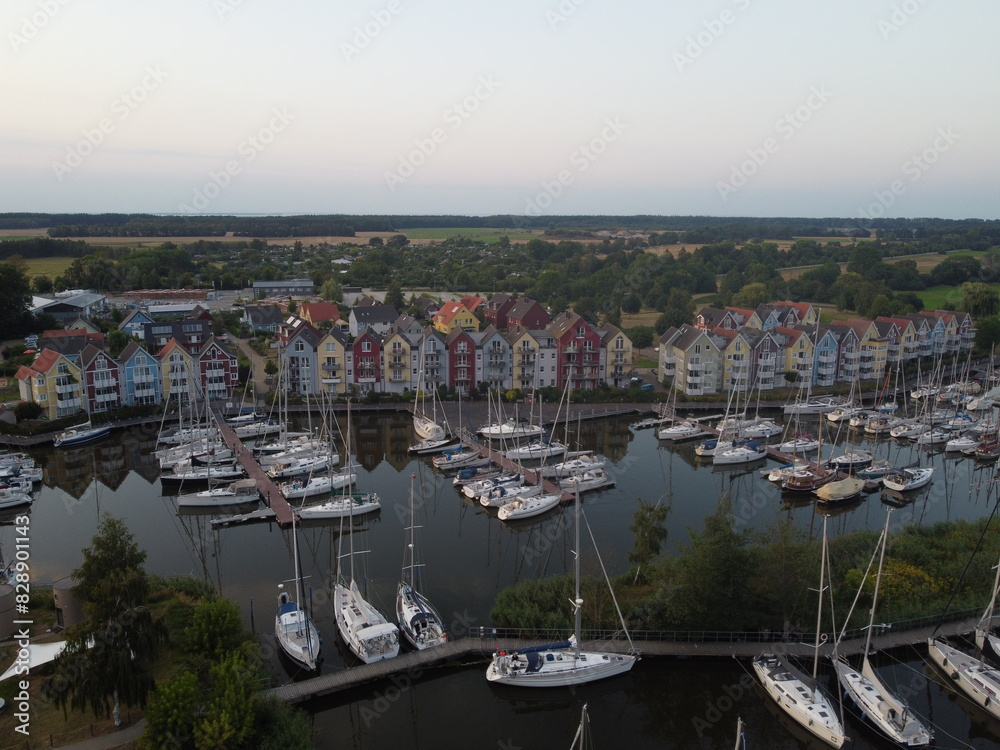 Fototapeta premium Schwedenhäuser in Greifswald