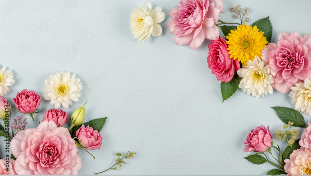 bouquet of flowers on wooden background bouquet of flowers on wooden background