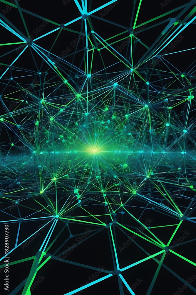 Neon Digital Network: Abstract 3D Node Art, Vast Interconnected Digital Grid, Glowing Neon Pathways
Neon Digital Network: Abstract 3D Node Art, Vast Interconnected Digital Grid, Glowing Neon Pathways