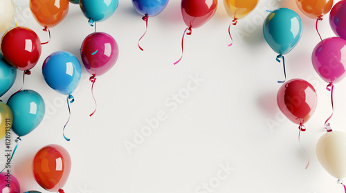 Blank White Space: Let Your Birthday Imagination Soar