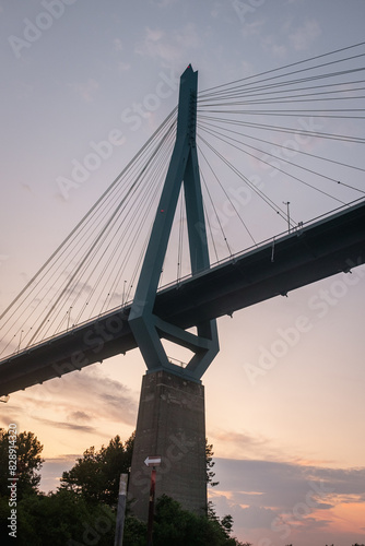 Brücke im Hamburger Hafen