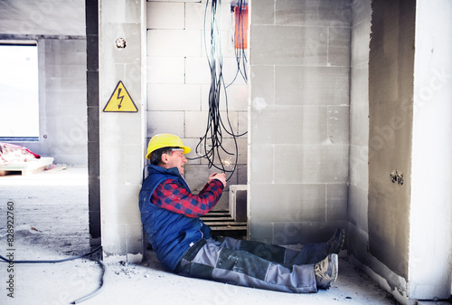 Cuadro en lienzo Electrocution hazard