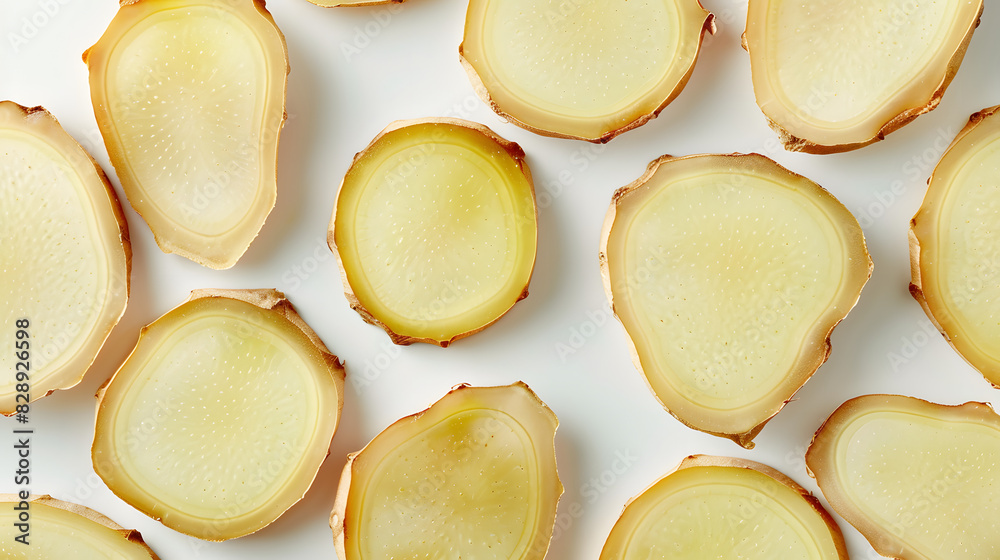 Fresh ginger root. Fresh ginger root.