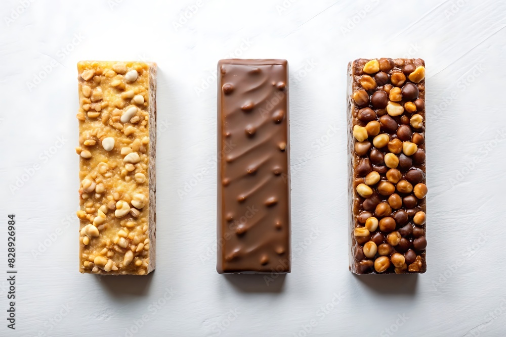 Set of Chocolate Candies Bar On White Background
Set of Chocolate Candies Bar On White Background
