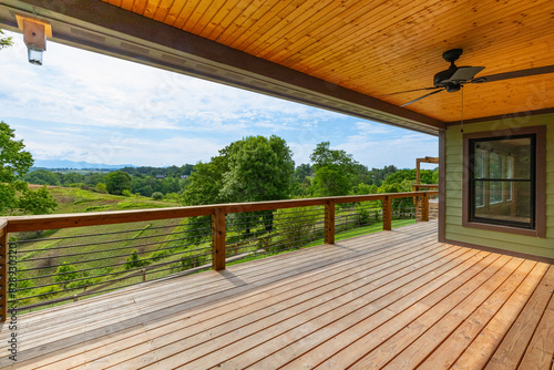 porch patio outdoor area photo