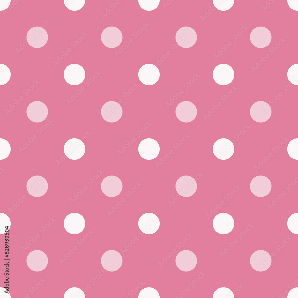 Simple, seamless polka dot background Simple, seamless polka dot background