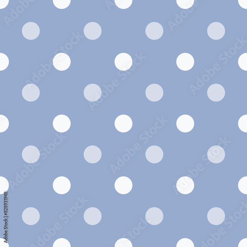 Simple, seamless polka dot background