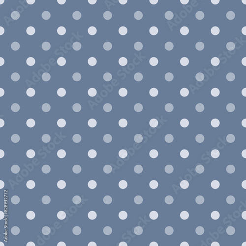 Simple, seamless polka dot background