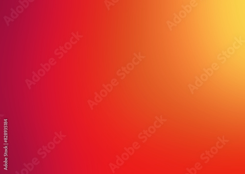 Colorful red yellow orange and pink gradient abstract summer sunlight effect luxury elegant decorative background web template banner app graphic presentation design  free space for text	
