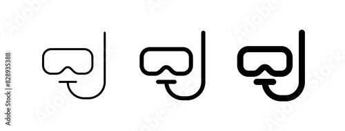 Editable snorkel vector icon. Part of a big icon set family. Perfect for web and app interfaces, presentations, infographics, etc