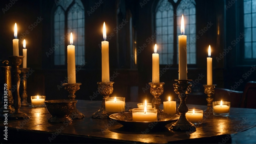 burning candles in church burning candles in church
