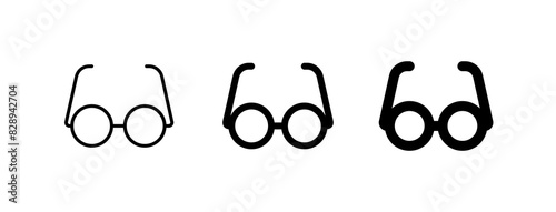 Editable reading glasses vector icon. Part of a big icon set family. Perfect for web and app interfaces, presentations, infographics, etc