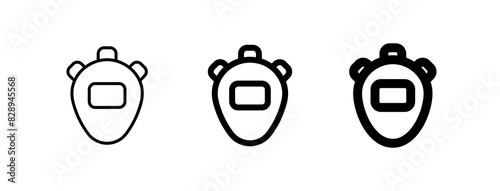 Editable stopwatch vector icon. Part of a big icon set family. Perfect for web and app interfaces, presentations, infographics, etc