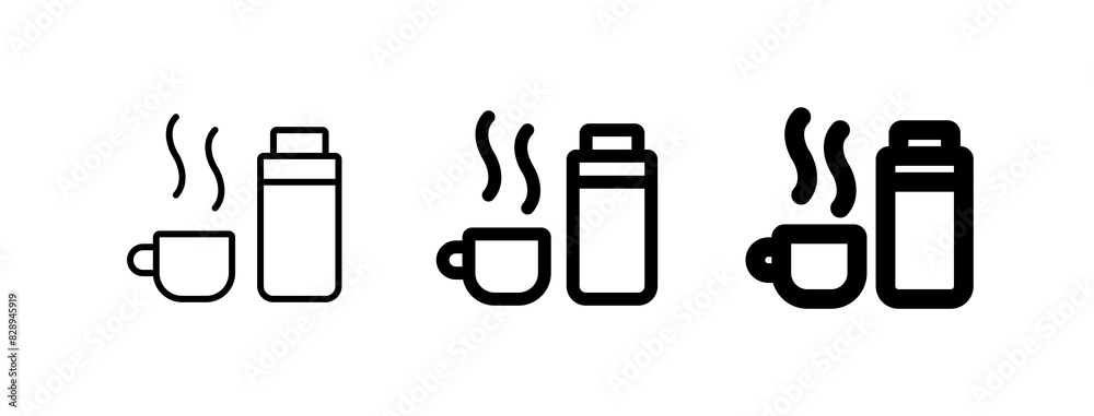 Editable thermos warm water vector icon. Part of a big icon set family. Perfect for web and app interfaces, presentations, infographics, etc Editable thermos warm water vector icon. Part of a big icon set family. Perfect for web and app interfaces, presentations, infographics, etc