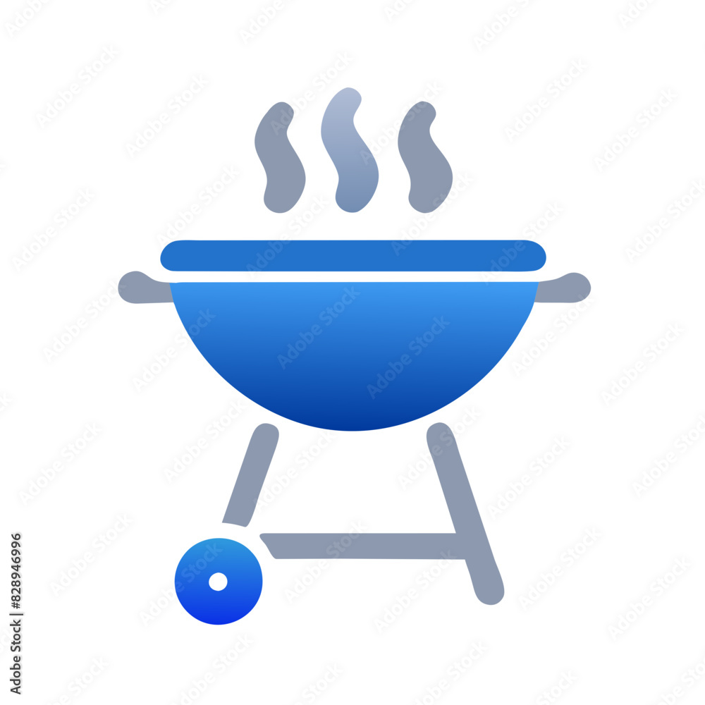 blue BBQ grill for outdoor cooking blue BBQ grill for outdoor cooking
