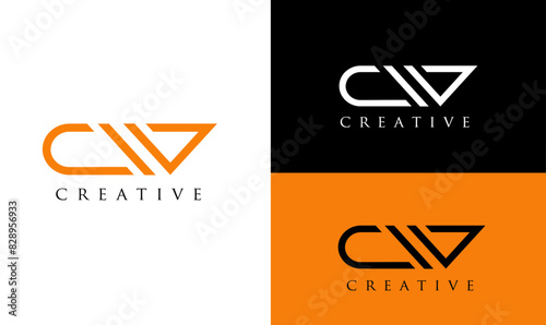 CW Letters Logo , CW logo idea ,Cw logotype, cw logo design ,Cw Logo Modren