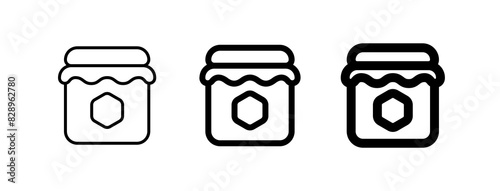 Editable honey jar vector icon. Part of a big icon set family. Perfect for web and app interfaces, presentations, infographics, etc