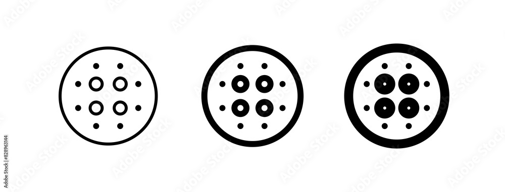 Editable lens blur vector icon. Part of a big icon set family. Perfect for web and app interfaces, presentations, infographics, etc Editable lens blur vector icon. Part of a big icon set family. Perfect for web and app interfaces, presentations, infographics, etc