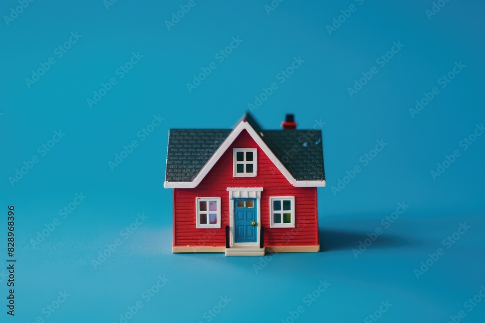 Toy House. Mini Residential Craft House, Ideal for Buying or Renting Toy House. Mini Residential Craft House, Ideal for Buying or Renting