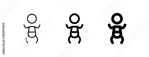 Editable baby, nursing room vector icon. Part of a big icon set family. Perfect for web and app interfaces, presentations, infographics, etc