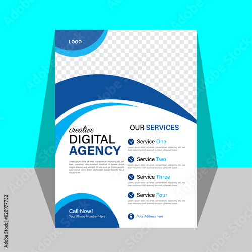 a  templates of different colors a4 flyer template, modern business flyer template, 
abstract business flyer and creative design, IT company flyer and editable vector template design ,Corporate.