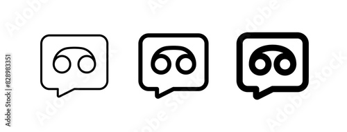 Vector voicemail, voice record icon. Black, white background. Perfect for app and web interfaces, infographics, presentations, marketing, etc.