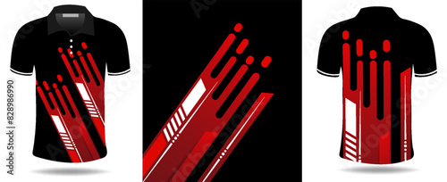 Premium Vector | Tshirt sports design for racing, jersey, cycling, football, gaming