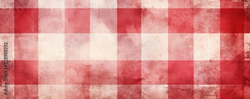 Vintage checkered watercolor background pattern color colorful