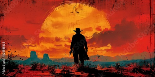 The Lone Gunman: Sunset Showdown, generative ai