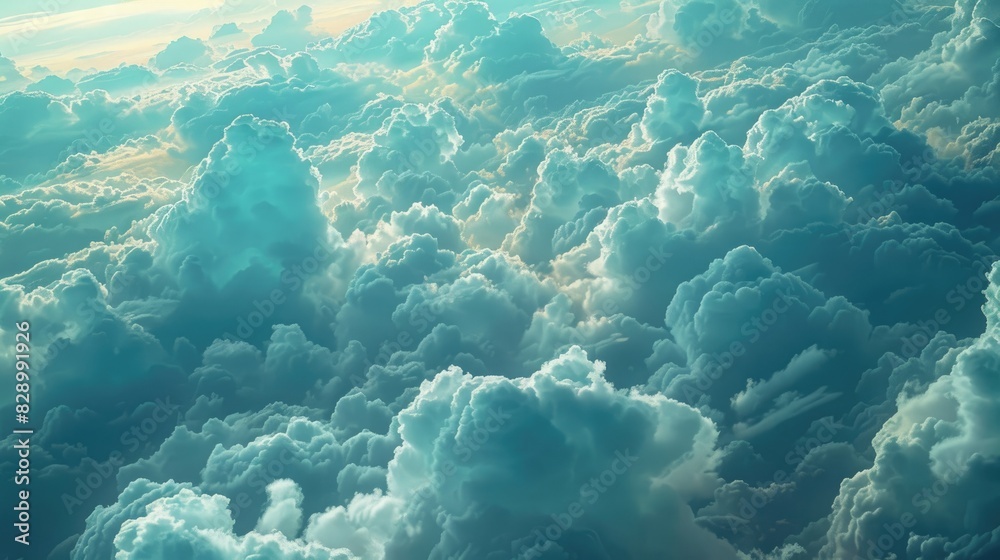 Fototapeta premium Sky full of clouds