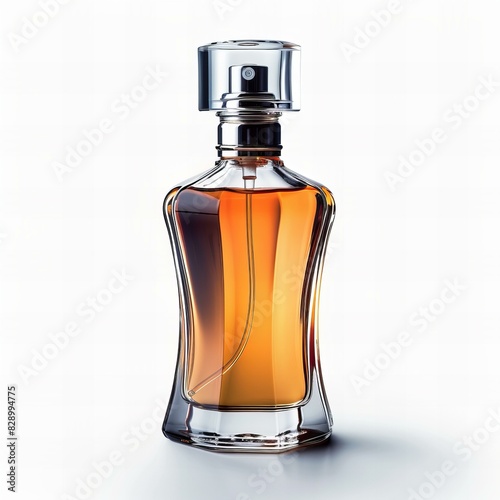 Parfum sprayer bottle , isolated on white background