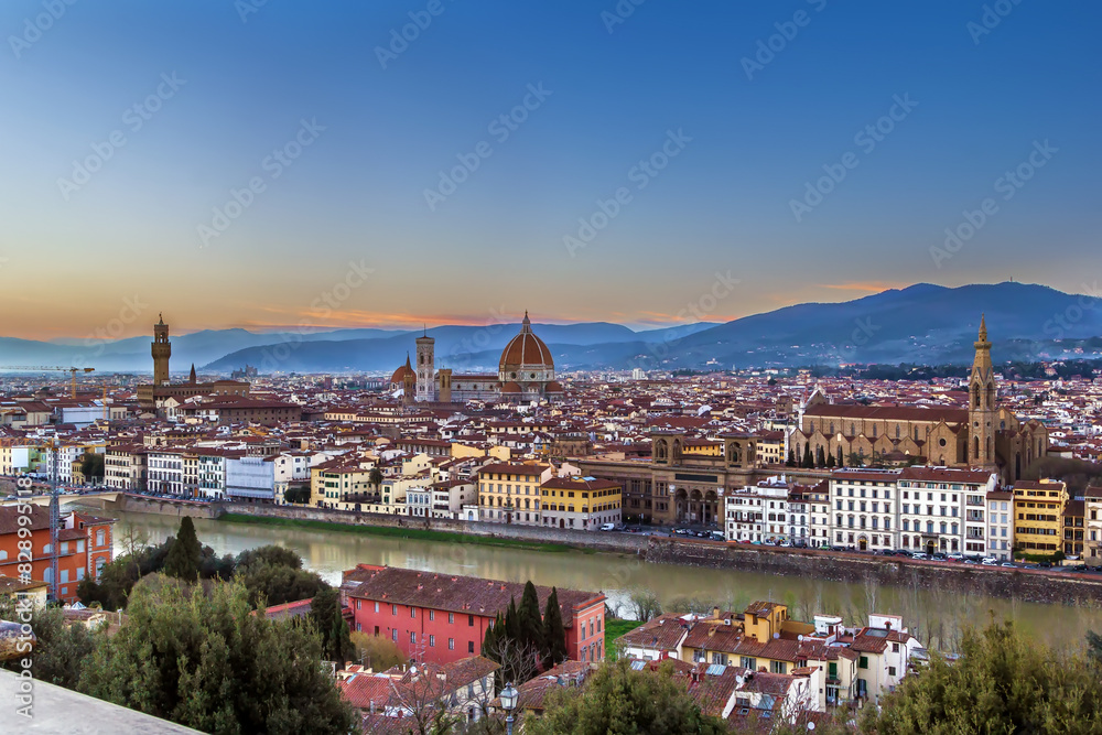 Fototapeta premium View of Florence, Italy