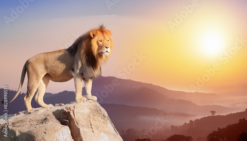Lion King of animal domestic golden beak round   © Uzma