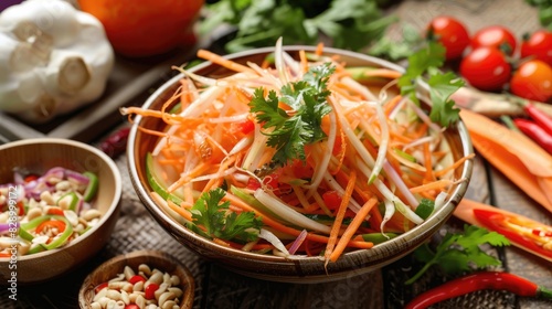 Shredded Papaya Salad