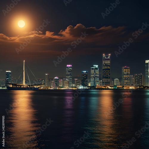 view of the city