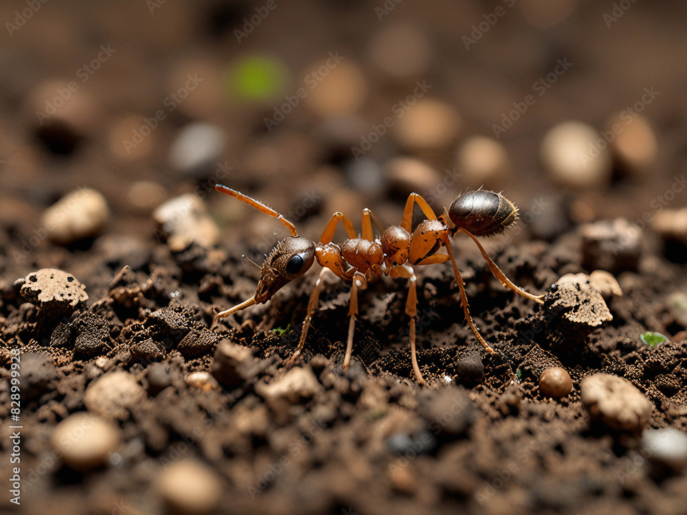 ants on the ground ants on the ground
