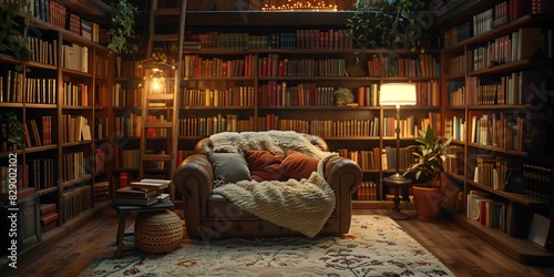 Cozy Corner for Bookworms, generative ai