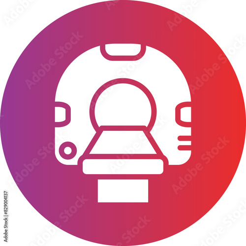 MRI Scan Icon Style
