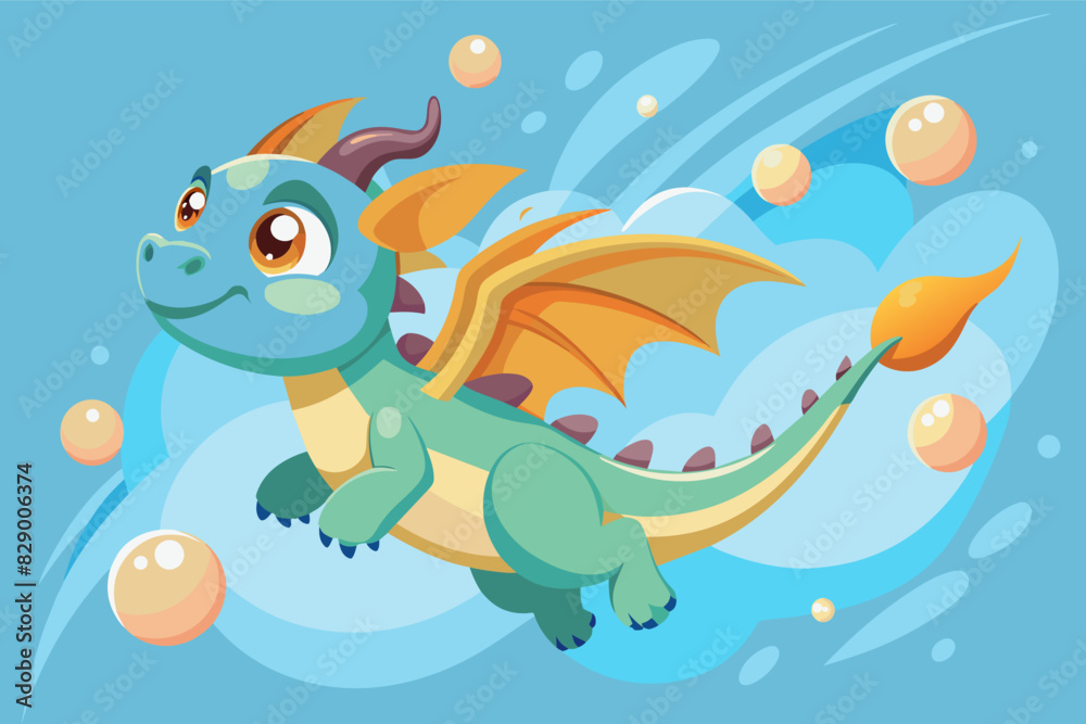 a cartoon dragon with a paintbrush in its mouth, An illustration of a dragon holding a paintbrush in its mouth. a cartoon dragon with a paintbrush in its mouth, An illustration of a dragon holding a paintbrush in its mouth.