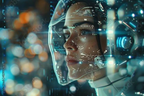 Wallpaper Mural Explore cutting-edge AI technology and futuristic innovation. Showcasing machine learning algorithms and smart solutions for digital transformation.  Torontodigital.ca