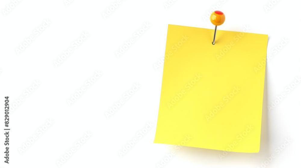 Yellow sticky post with notes. White isolated background Yellow sticky post with notes. White isolated background