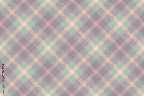 Background texture pattern of textile fabric tartan with a check seamless vector plaid.